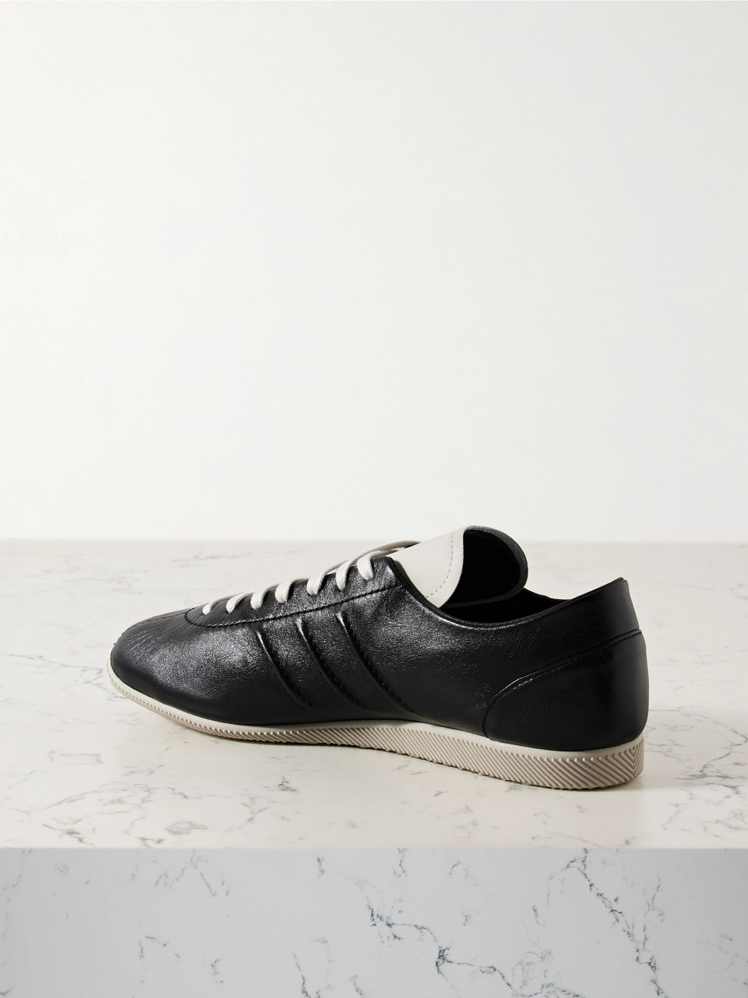 + Y-3 leather sneakers Black - 3