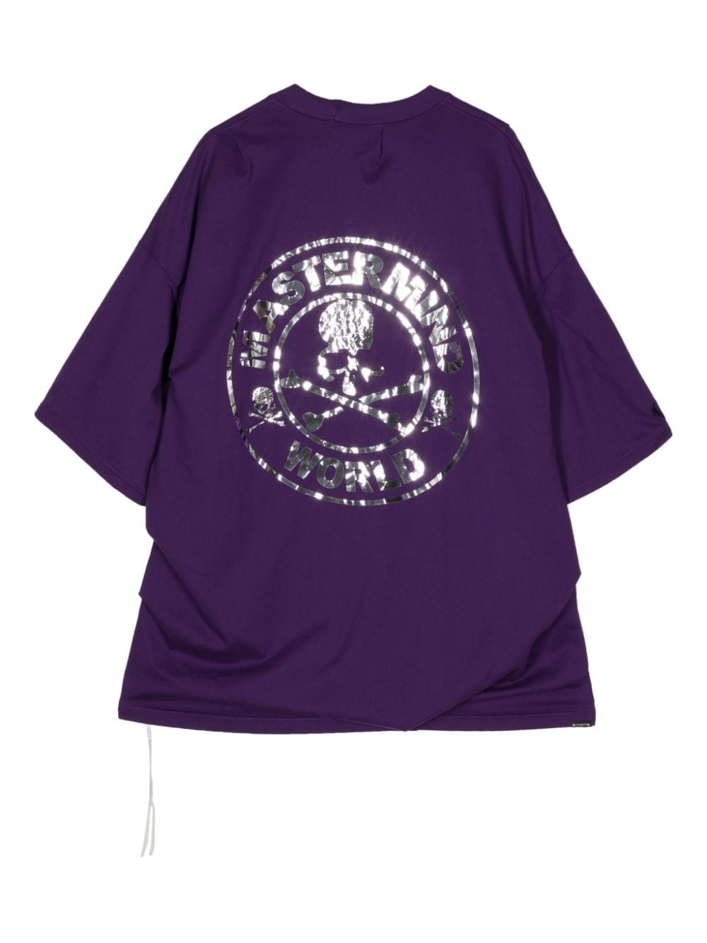 logo-embellished cotton T-shirt - 2