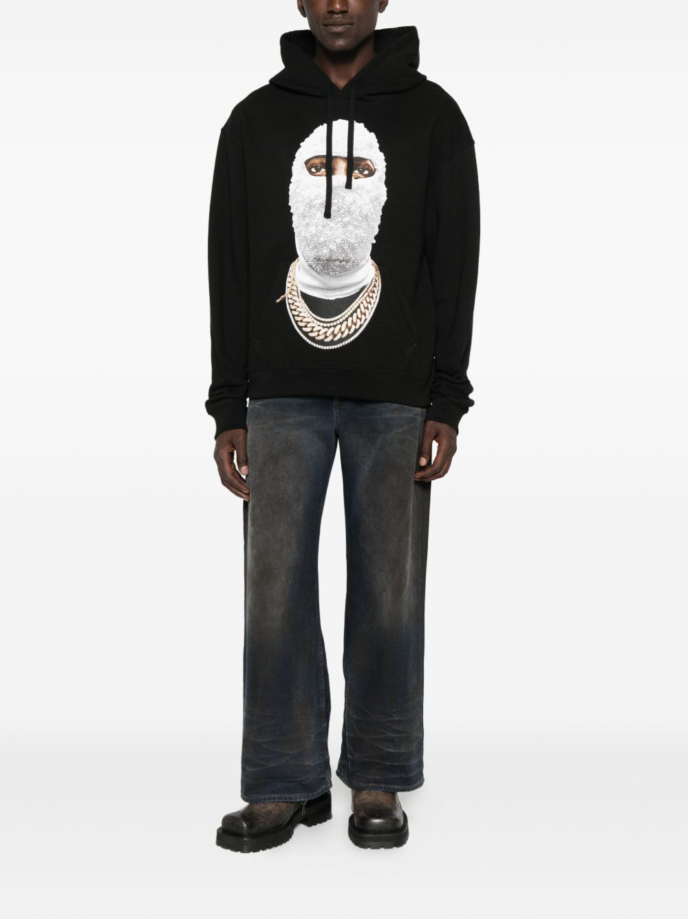 Future Mask cotton hoodie - 2