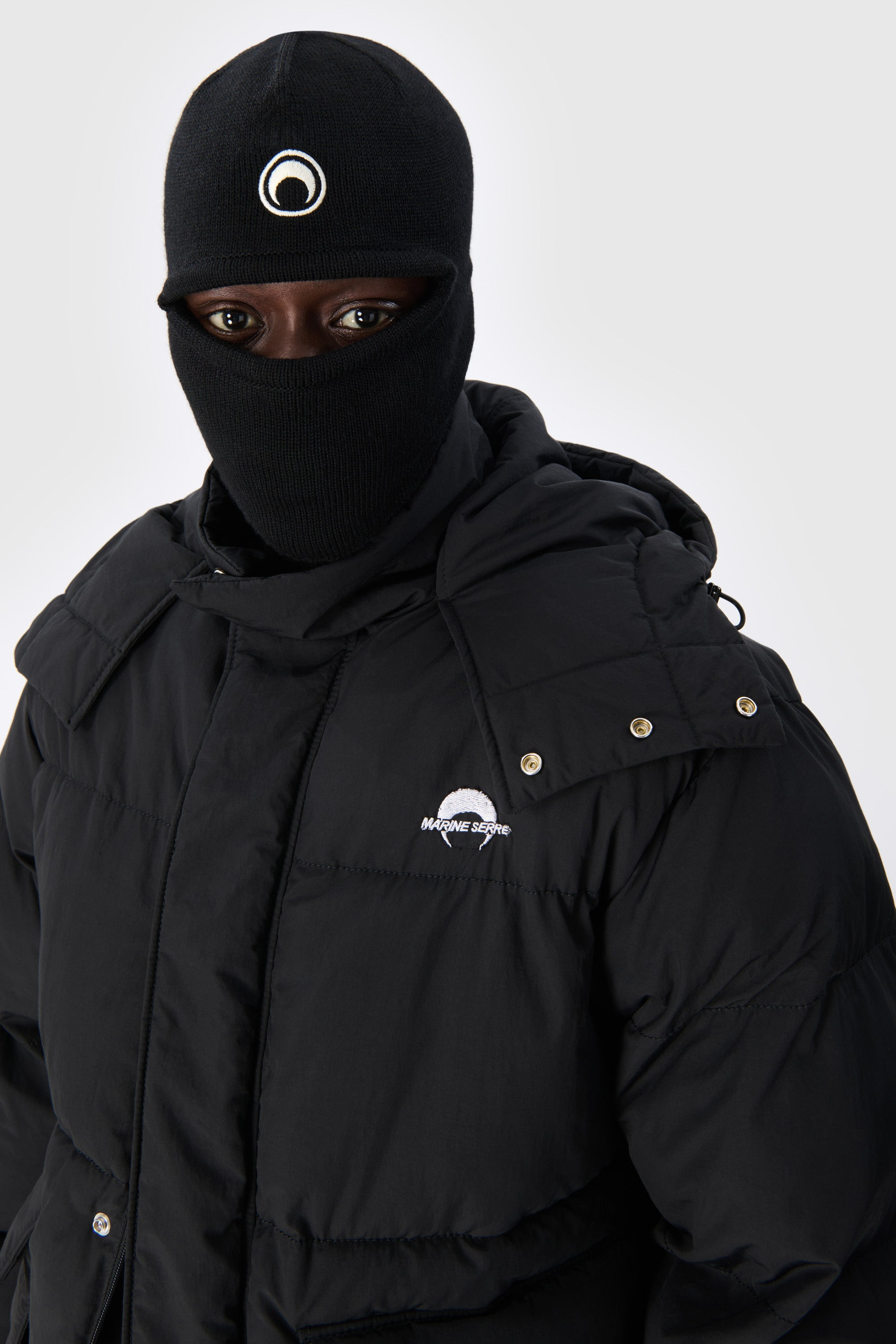Moon Logo Knit Balaclava - 2
