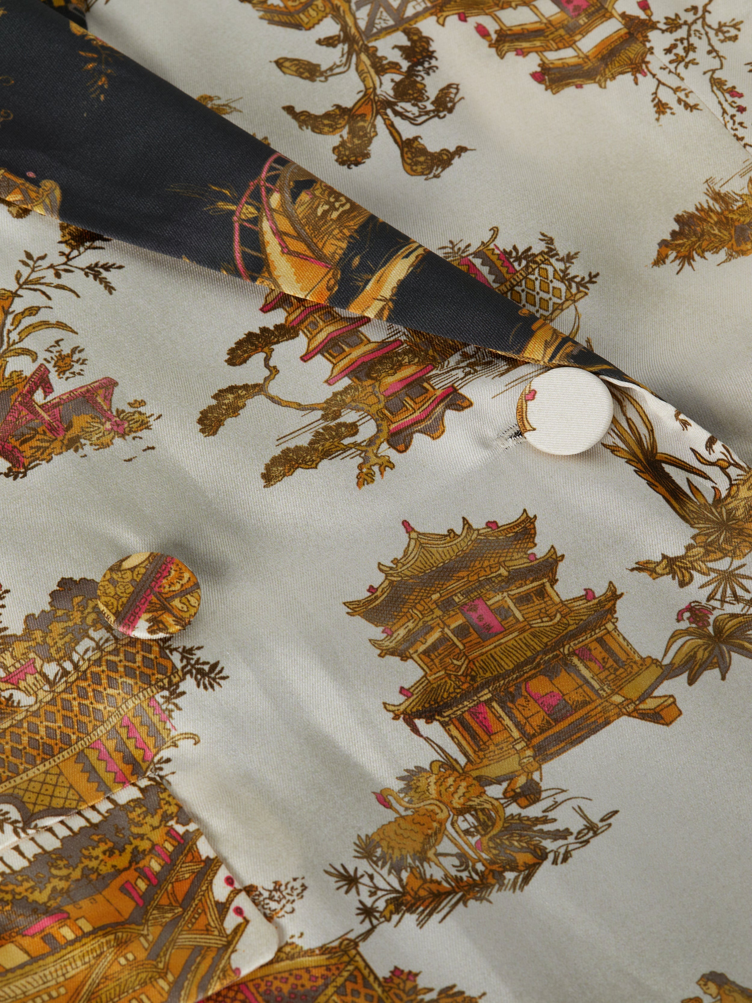 Hinata Satin Wrap Jacket - 6