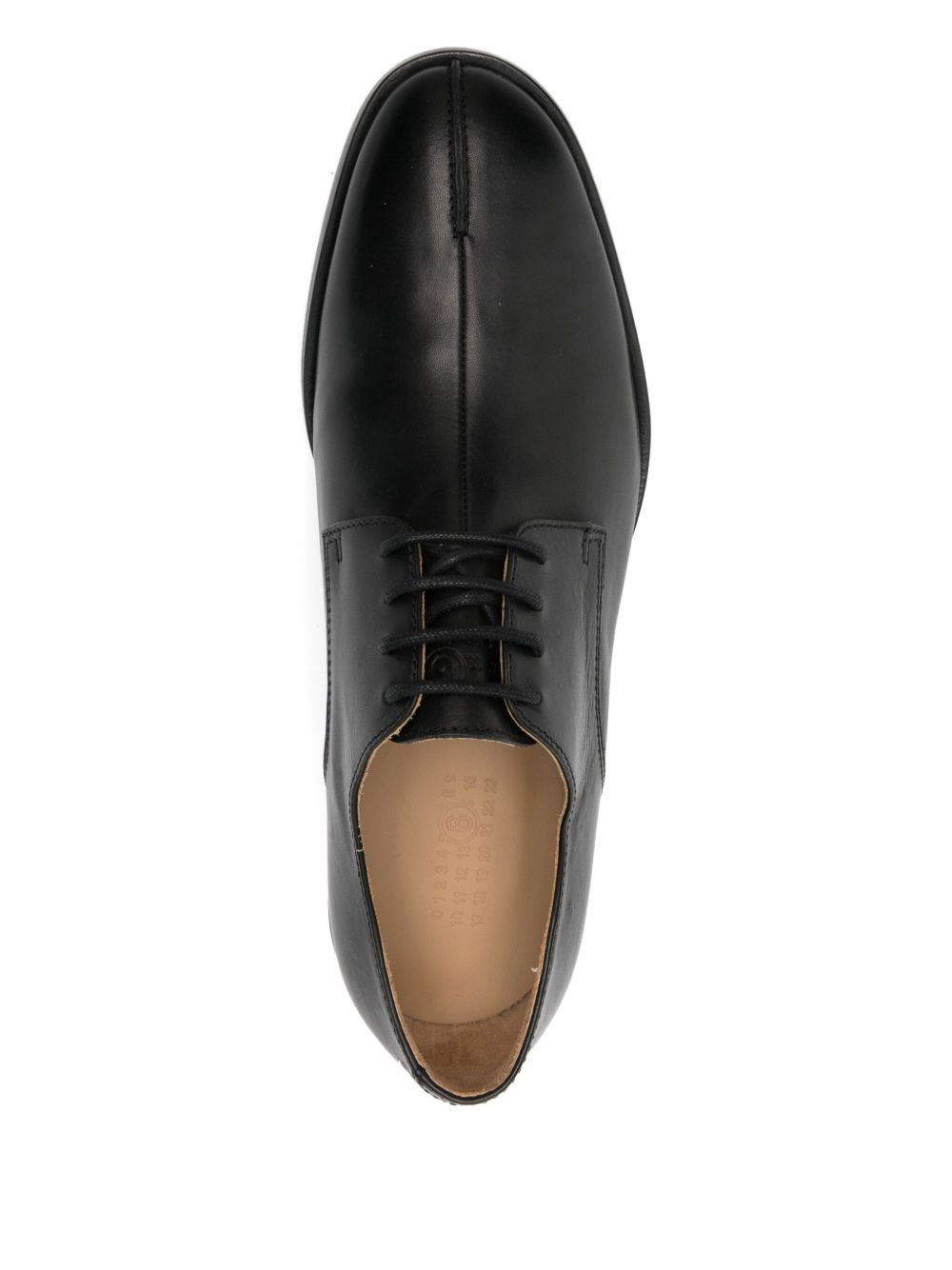 leather lace-up shoes - 4