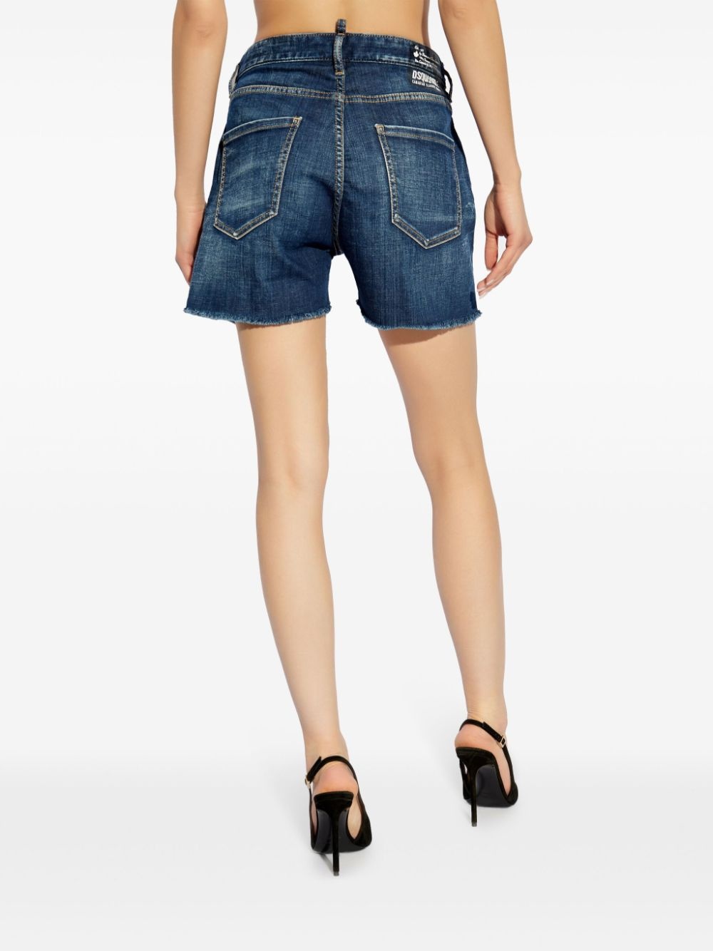denim shorts - 4