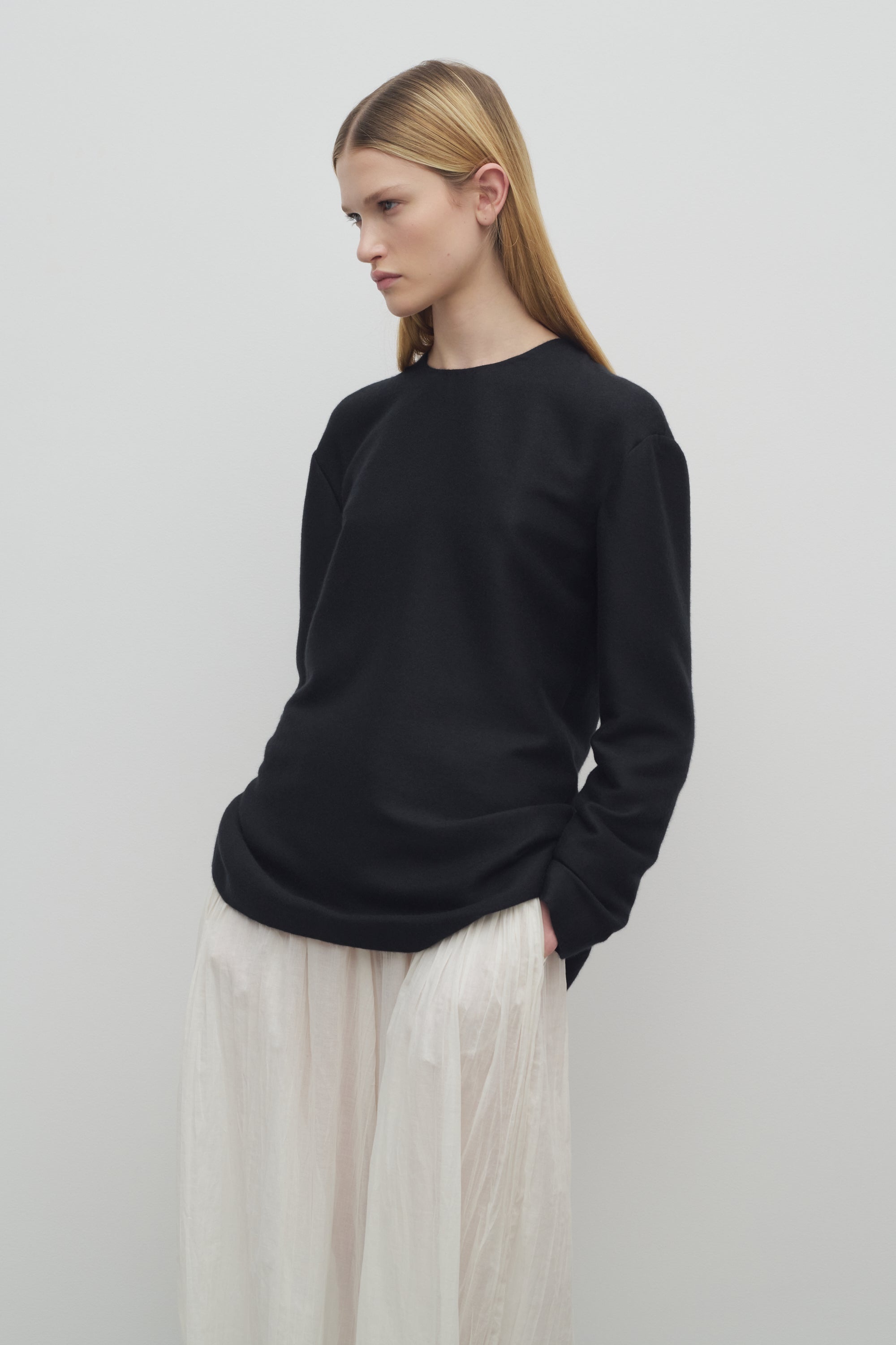 Guri Top in Cashmere and Silk - 4