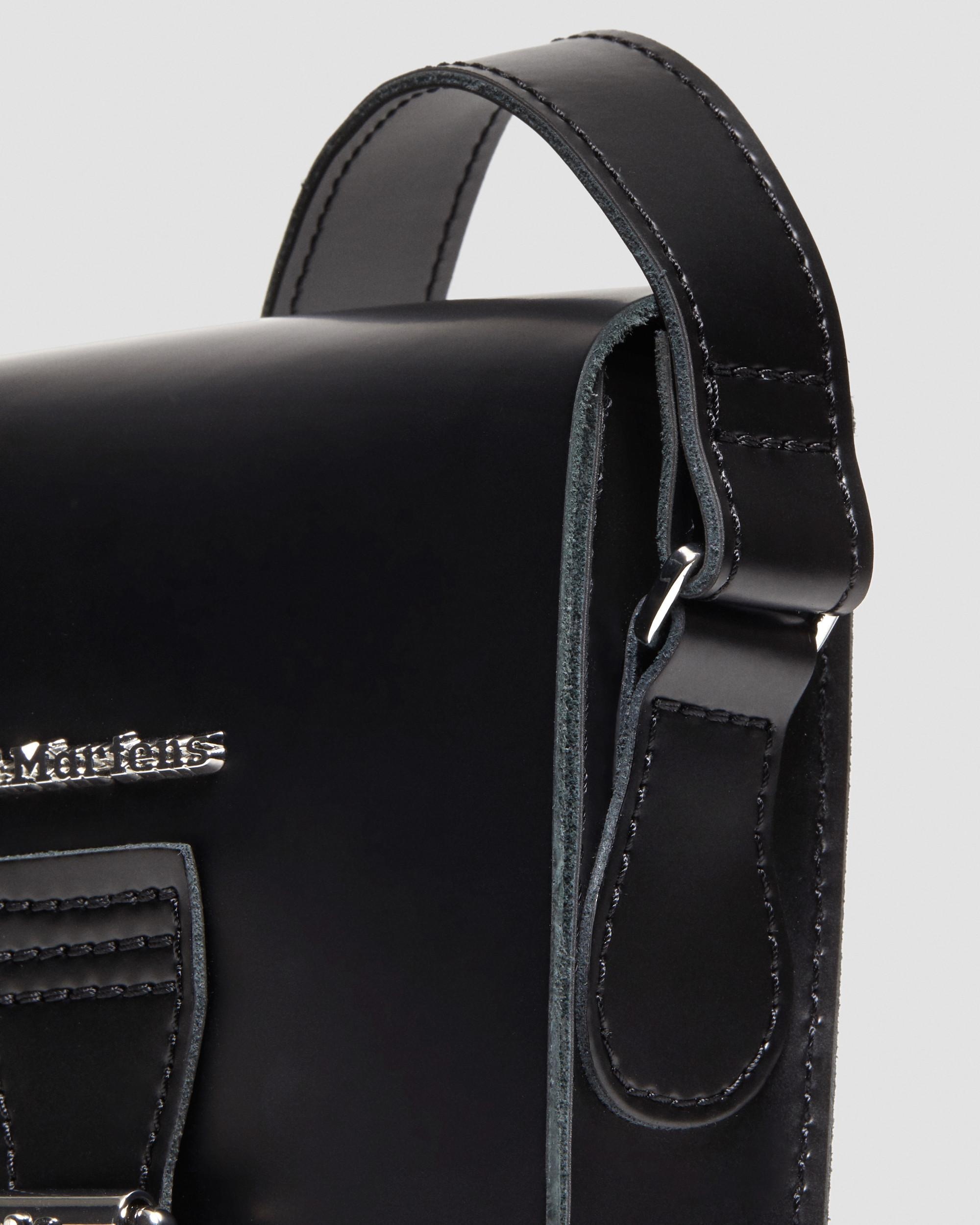 Leather Vertical Crossbody Bag - 9