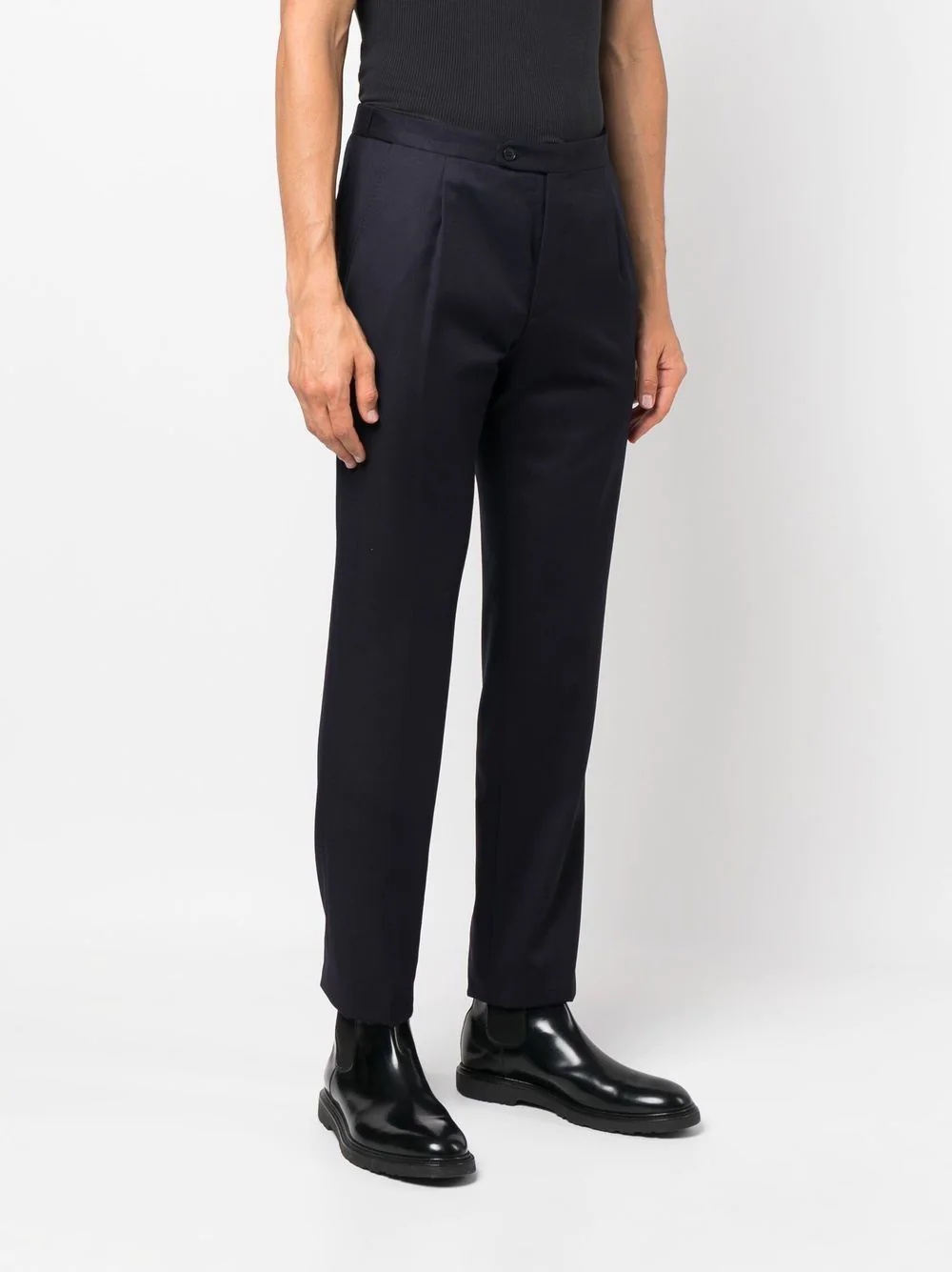 mid-rise tailored trousers - 3