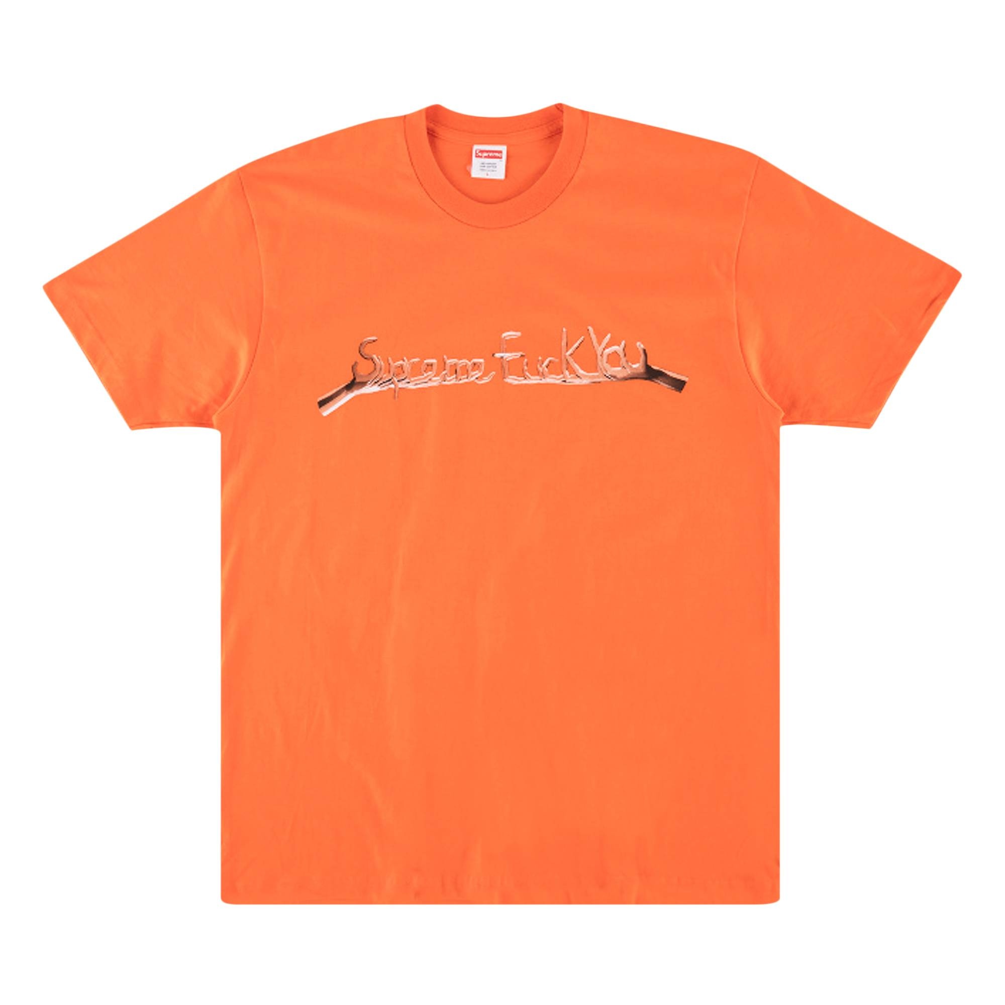 Supreme Fuck You Tee 'Orange' - 1