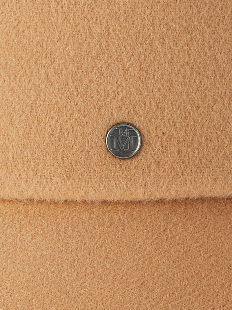 MAISON MICHEL logo-appliquÃ© bucket hat outlook