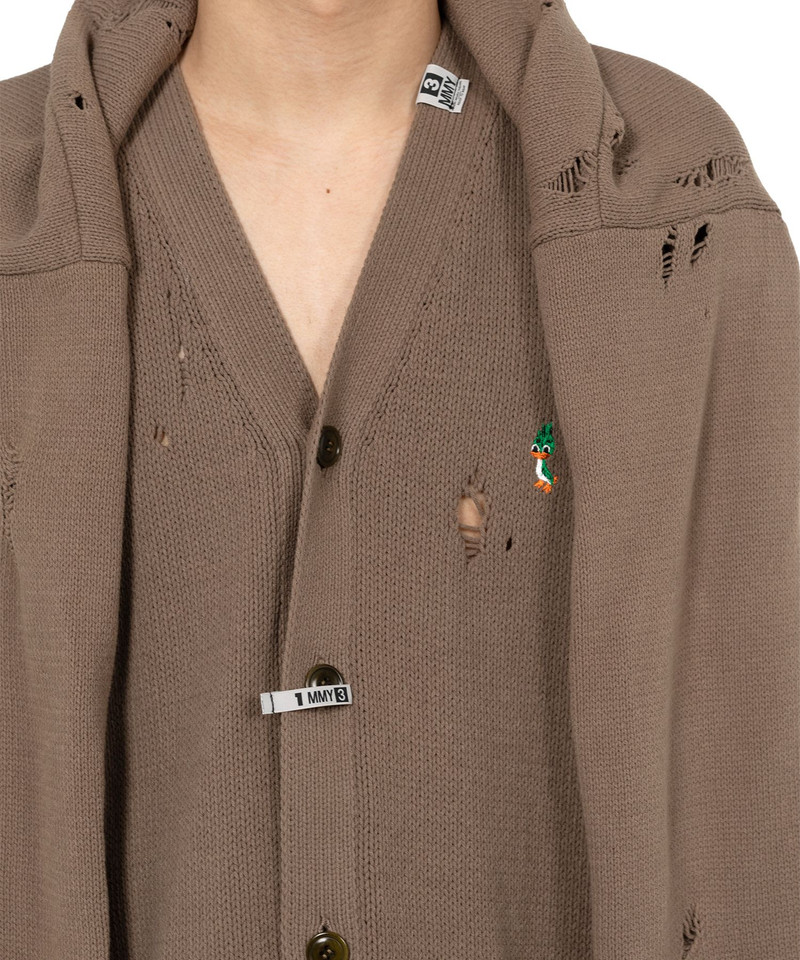 Sleeve Layered Knit Cardigan 18