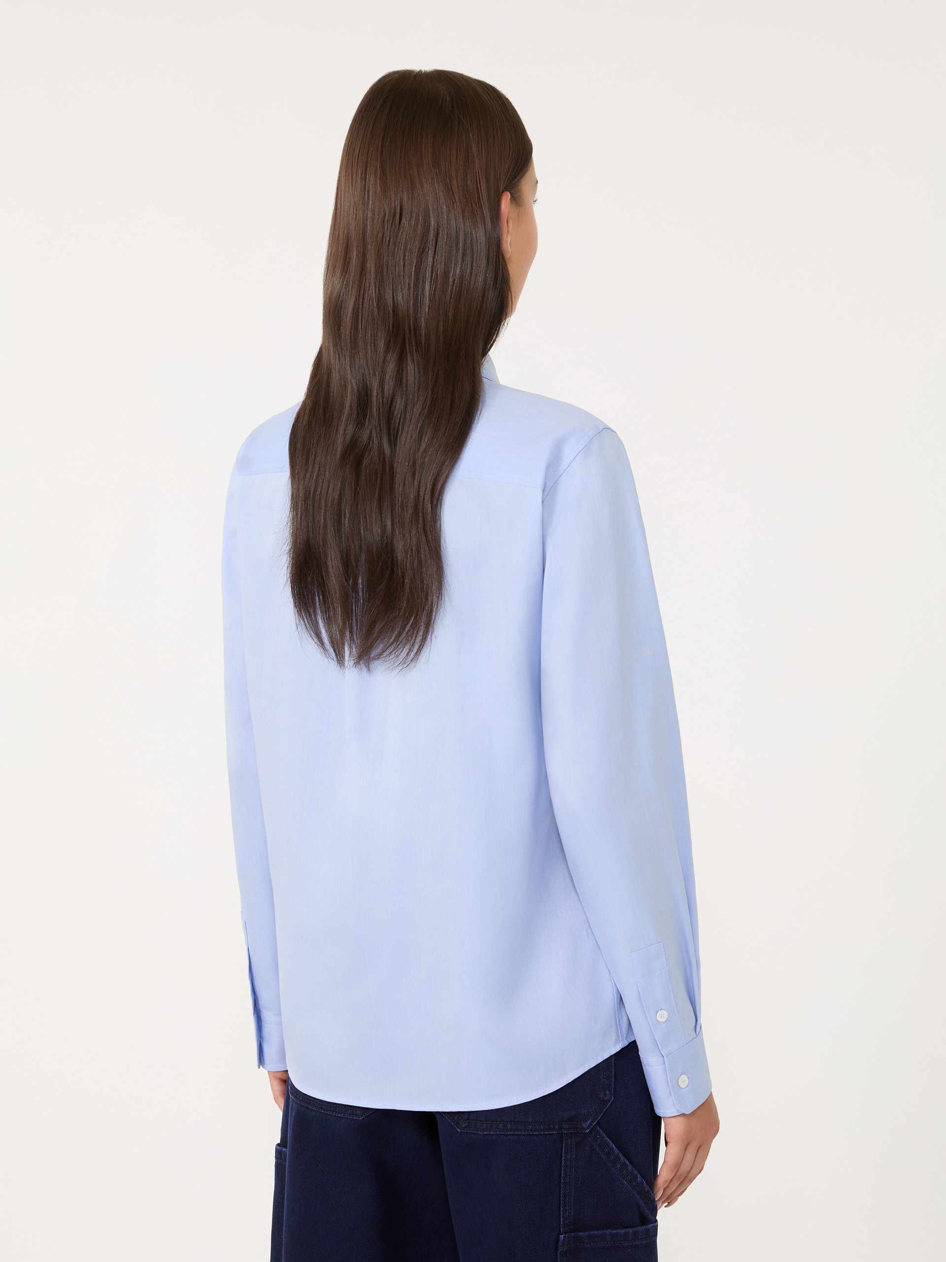 NICHEL Cotton Oxford shirt - 4