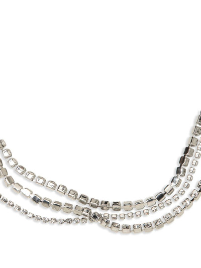 Jennifer Behr Calla crystal-embellished necklace outlook