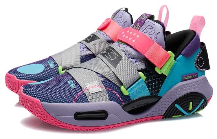 Li-Ning Wade All City 9 V2 'Tillandsia Purple Ocean Blue' ABAR049-1 - 3