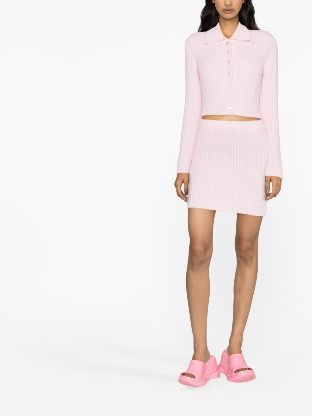 cheerleader knit skirt - 3