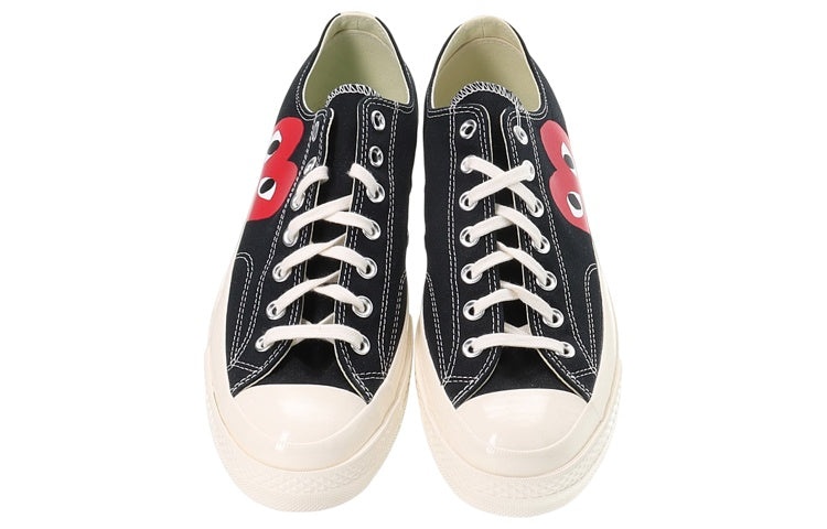 Converse x COMME des GARCONS PLAY Chuck 70 Low 'Black White' 150206C - 5