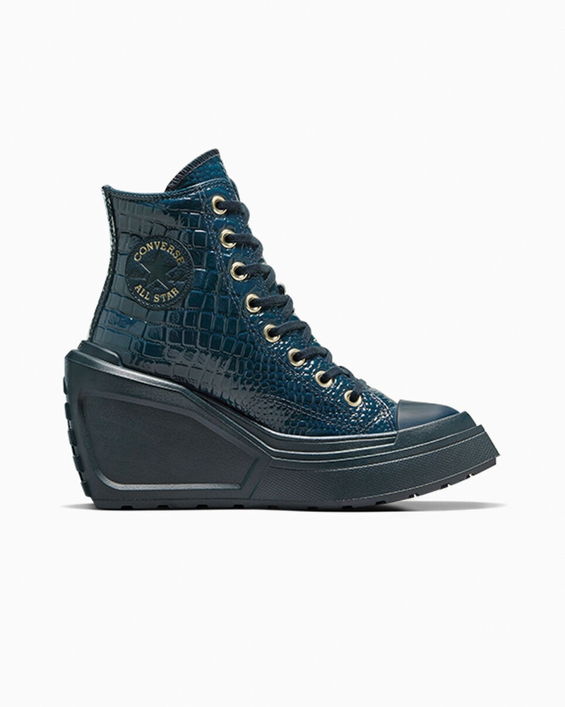 Chuck 70 De Luxe Wedge Platform Leather - 1