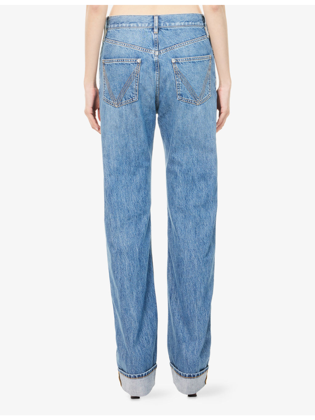 Regular-Fit Straight-Leg Denim Jeans - 4