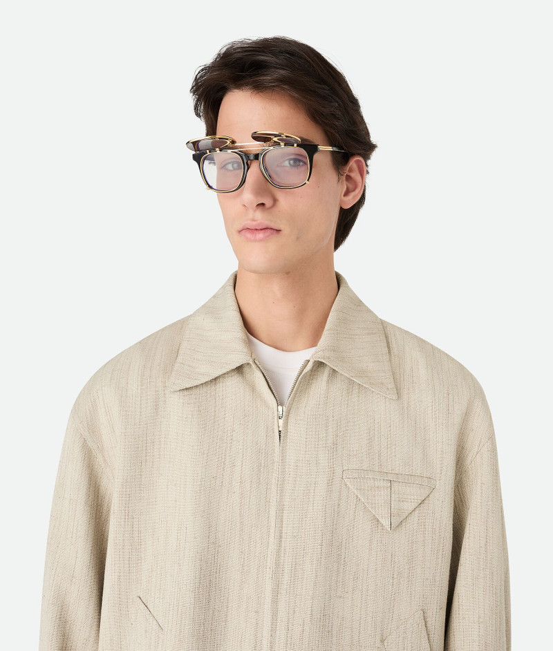 Classic Square Clip On Sunglasses 6