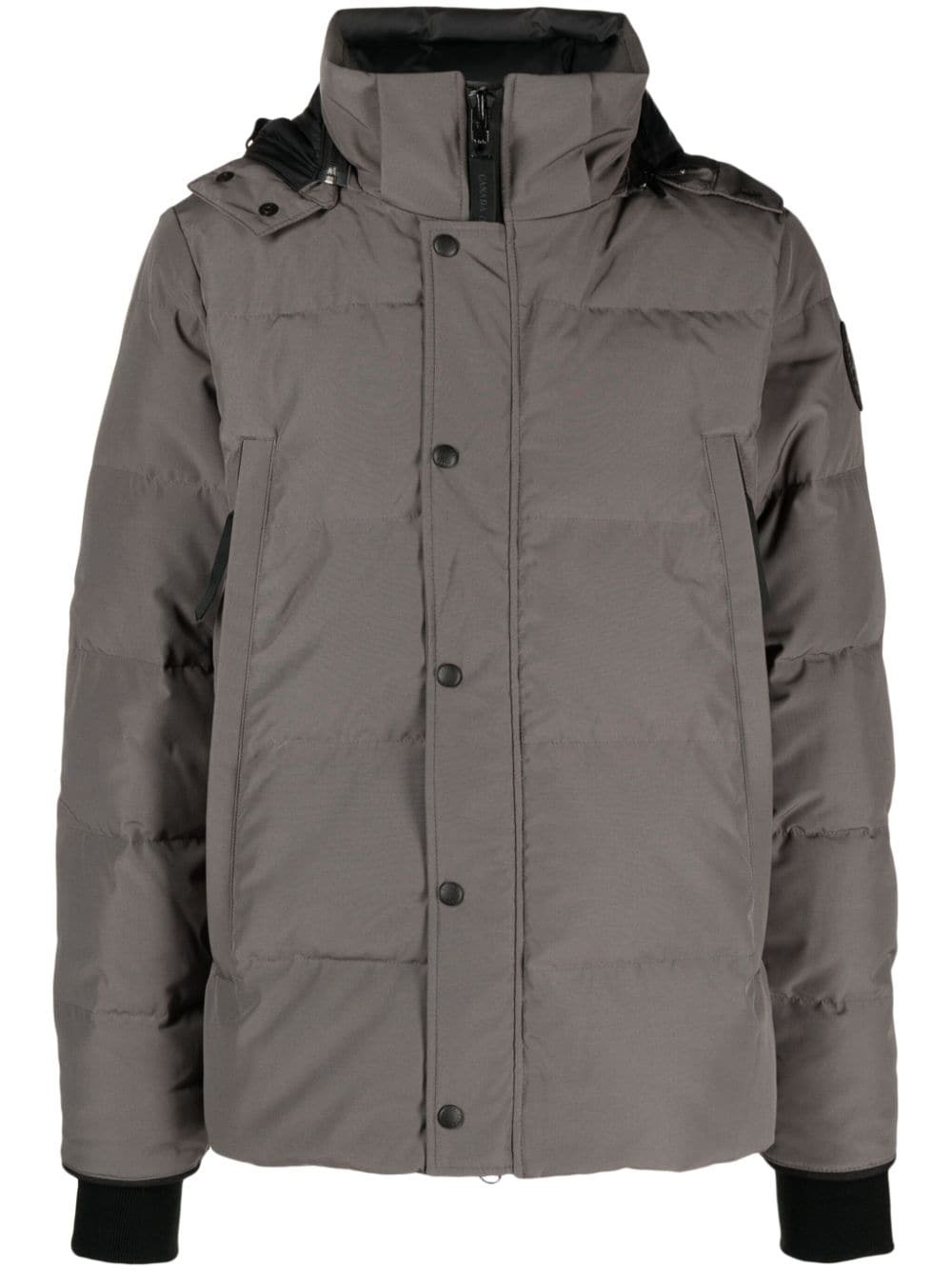 padded hooded jacket - 1