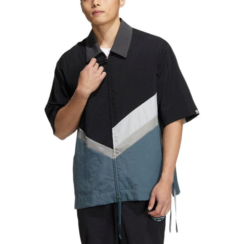 adidas adidas originals x SONG FOR THE MUTE Shirt 'Night Grey' IA9332 outlook