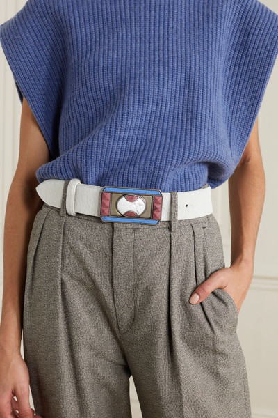 Isabel Marant Liroy embellished calf hair waist belt outlook