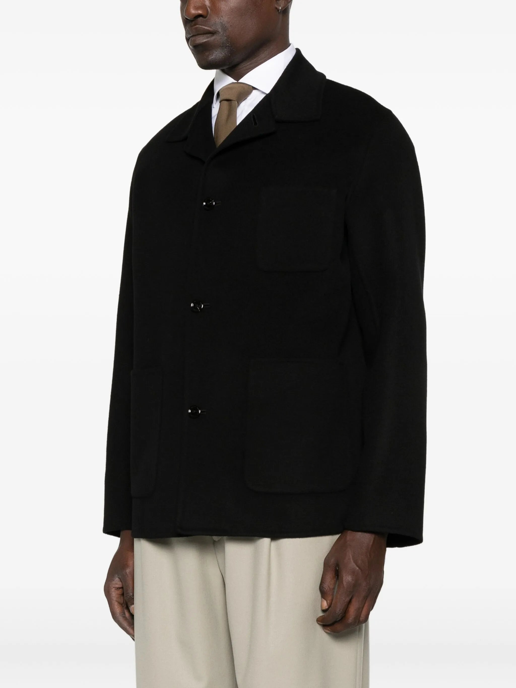 Lardini Single-breasted Coat - 3