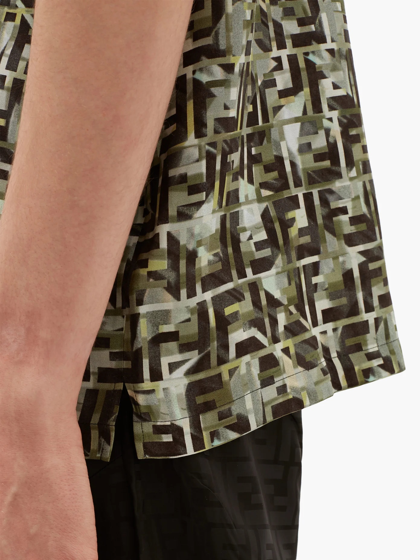 FF camo-print T-shirt - 4