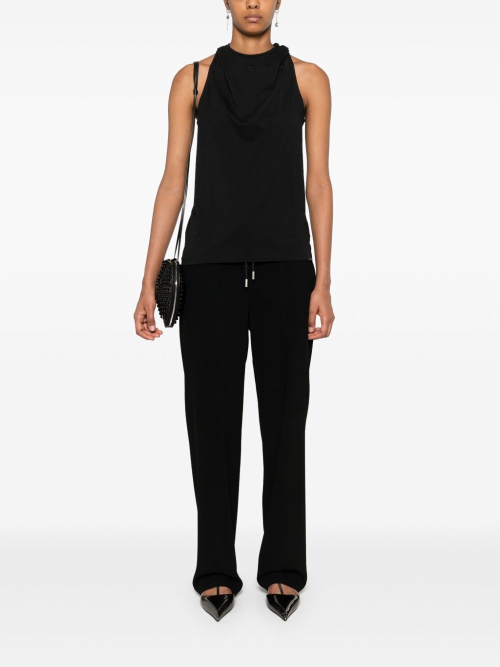 hooded tank top - 2