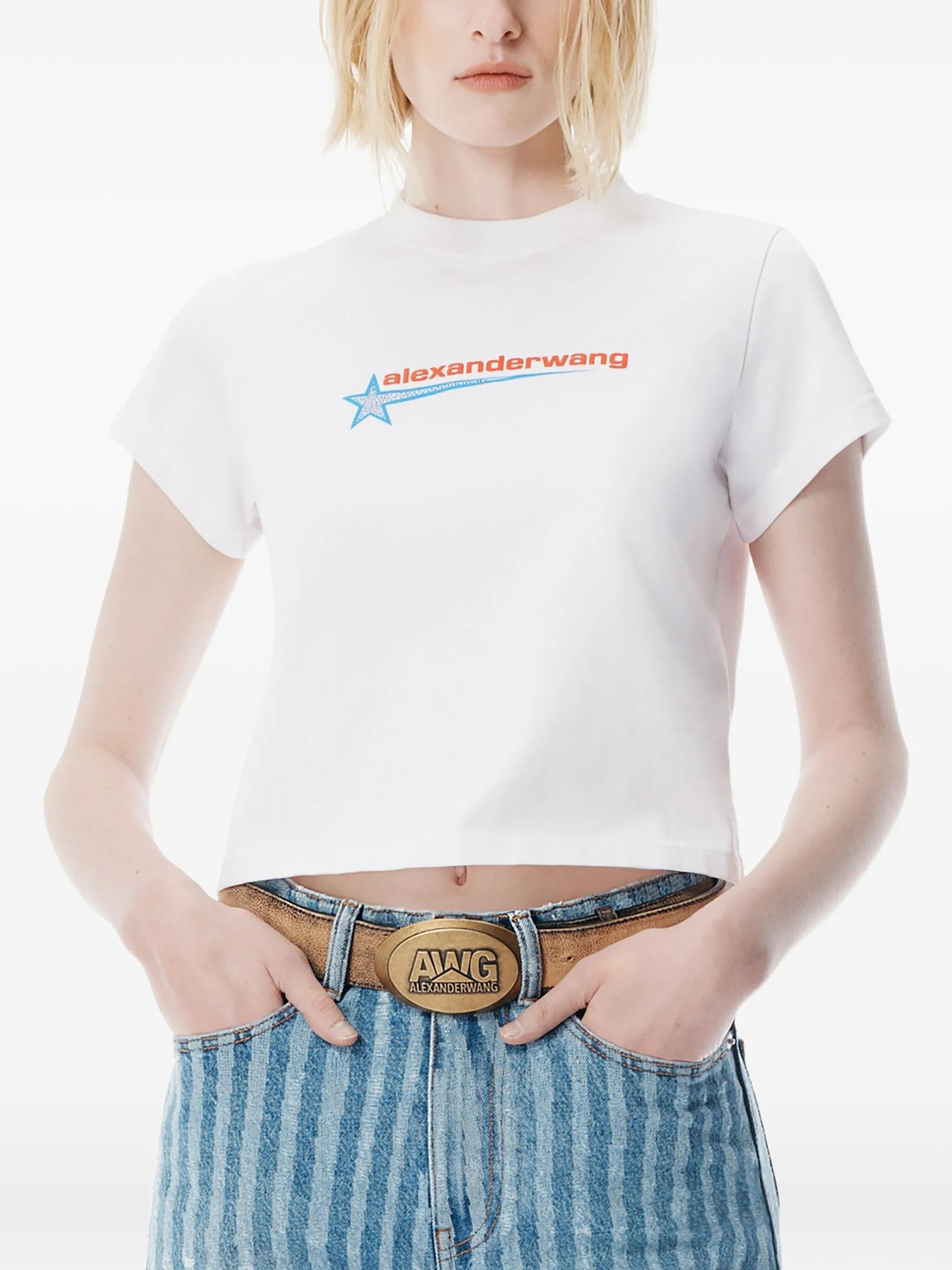 shrunken T-shirt - 5
