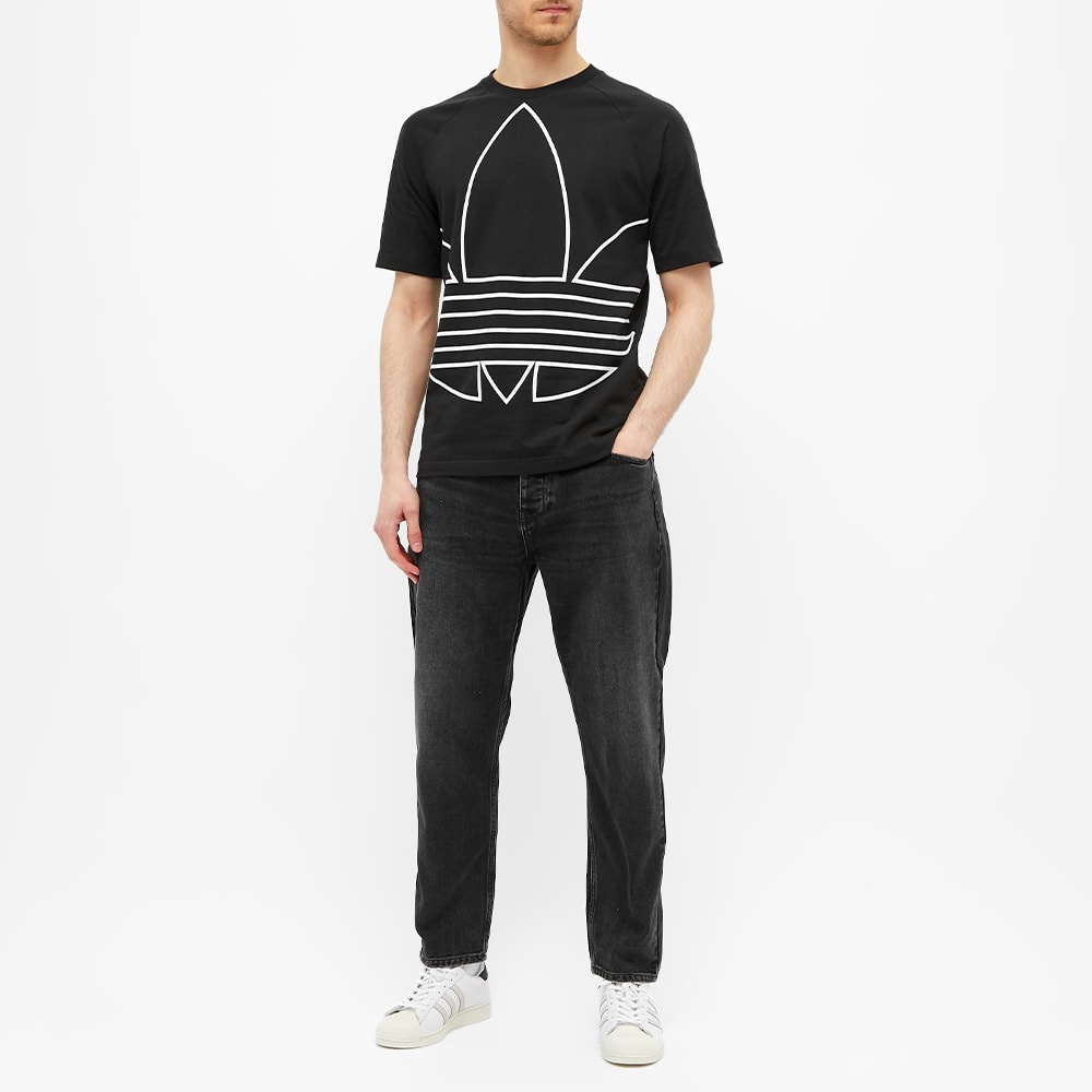 Adidas Big Trefoil Outline Tee - 6