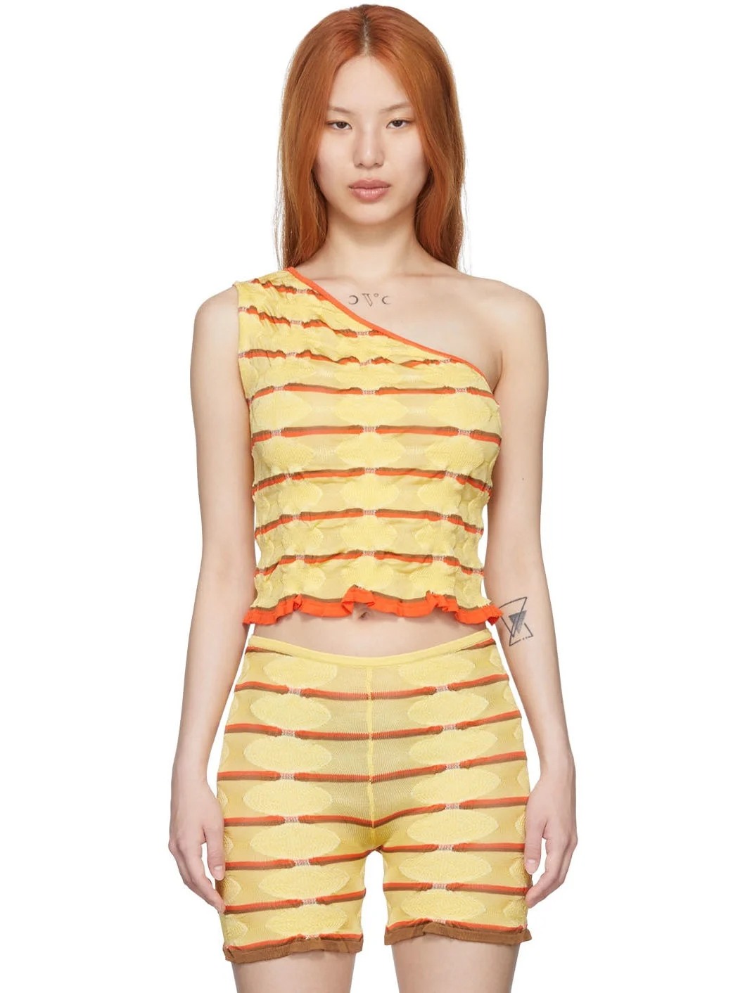 SSENSE Exclusive Yellow Tank Top - 1