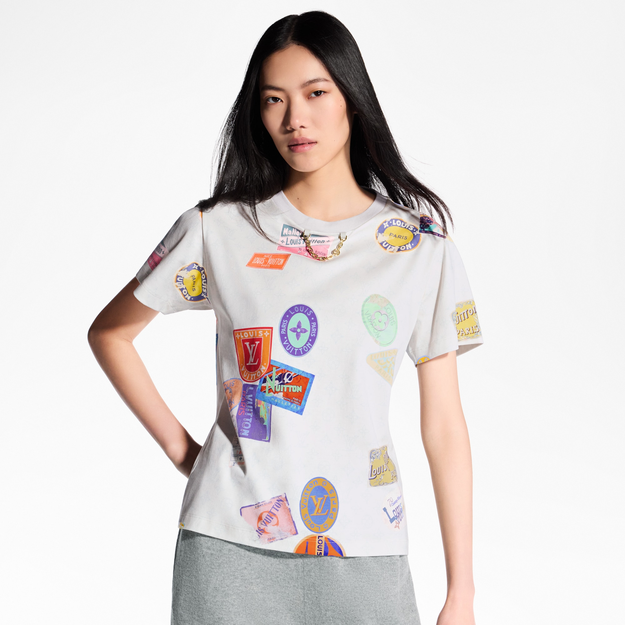 Mahina Patch Print T-Shirt - 2