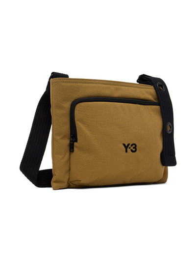 Y-3 Tan Sacoche Pouch outlook