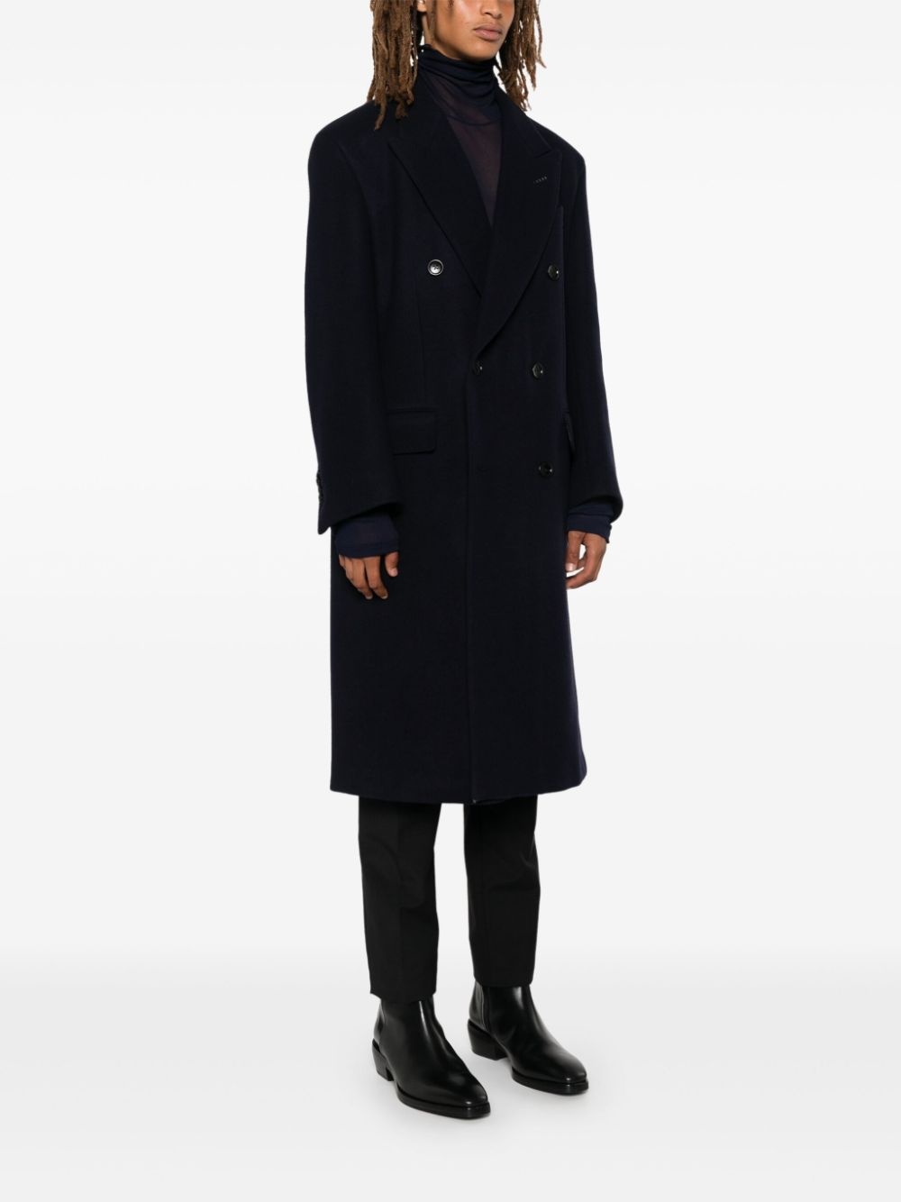 double-breasted coat - 3