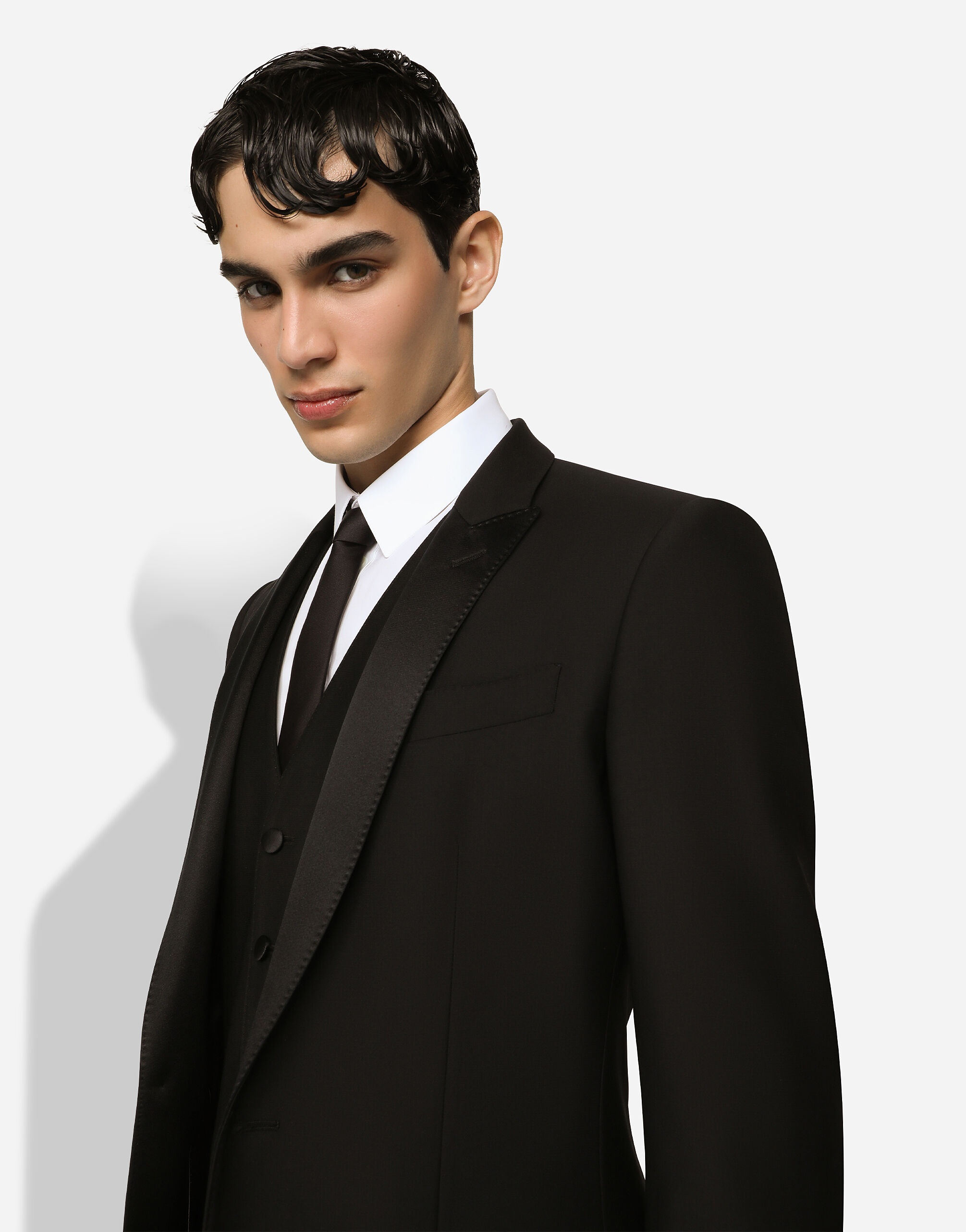 Wool and silk Martini-fit tuxedo suit - 4