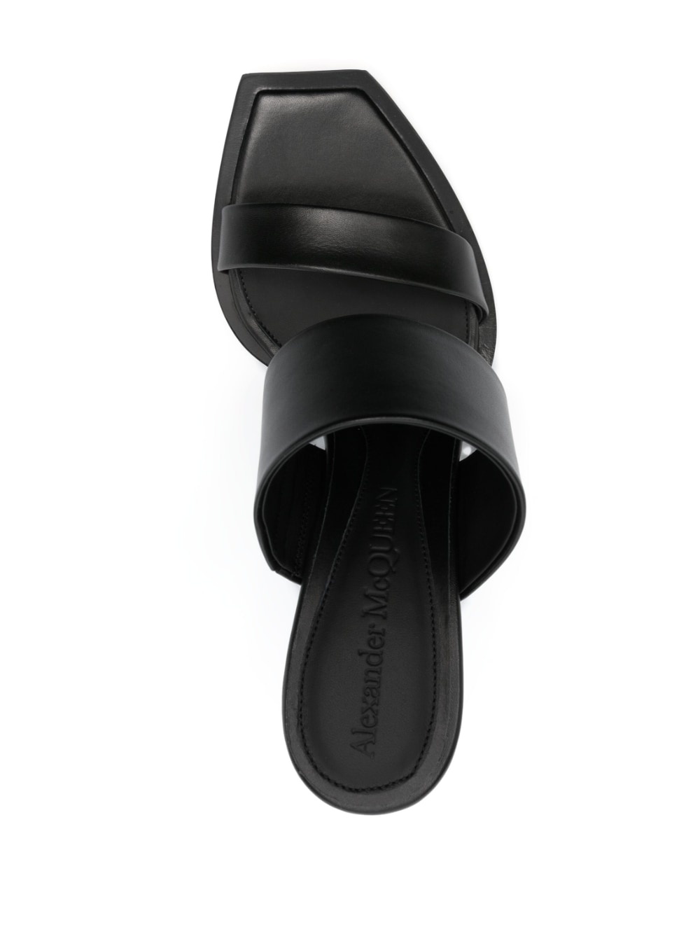 105mm leather mules - 4