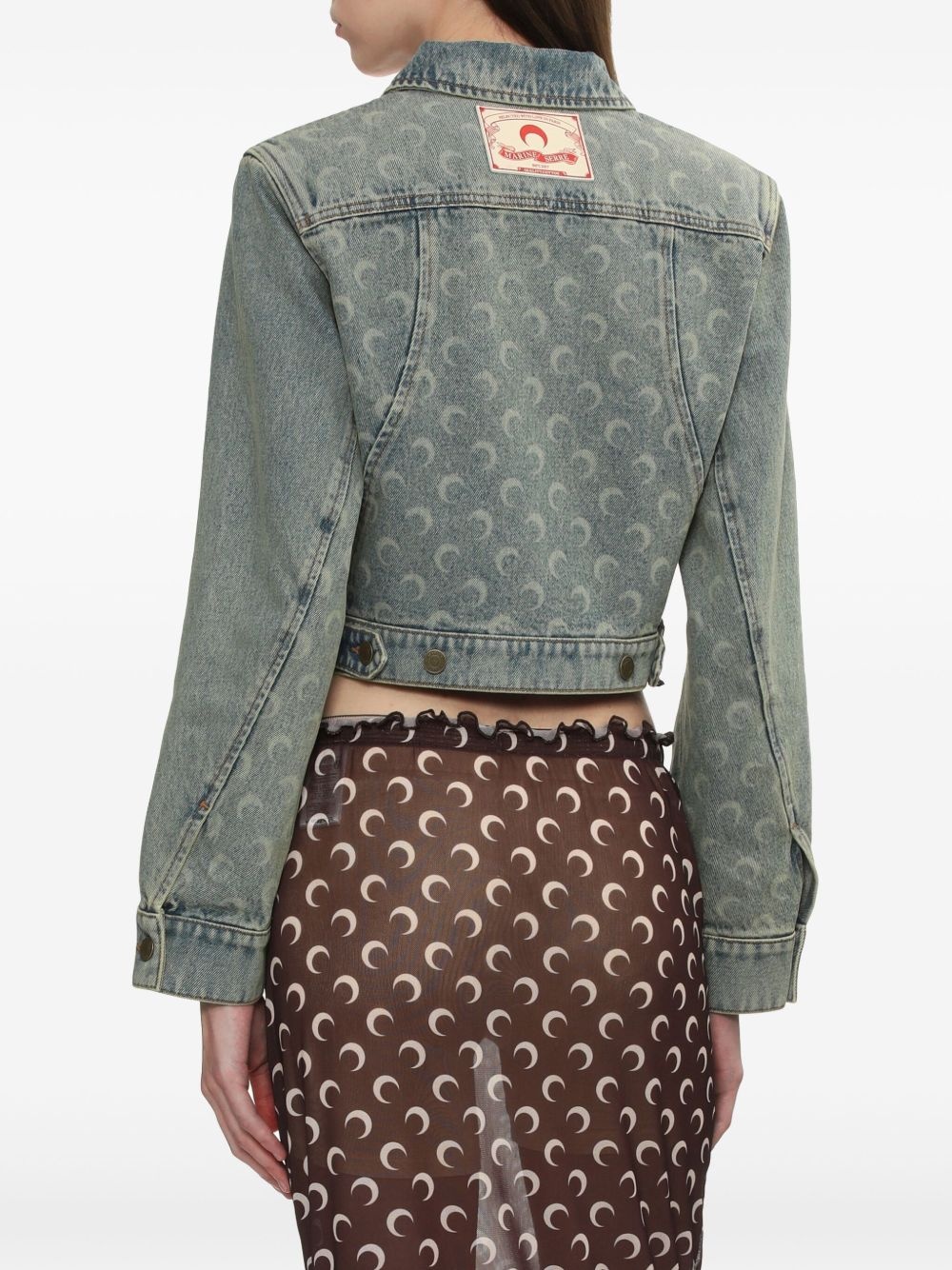 Moon Laser cropped jacket - 4