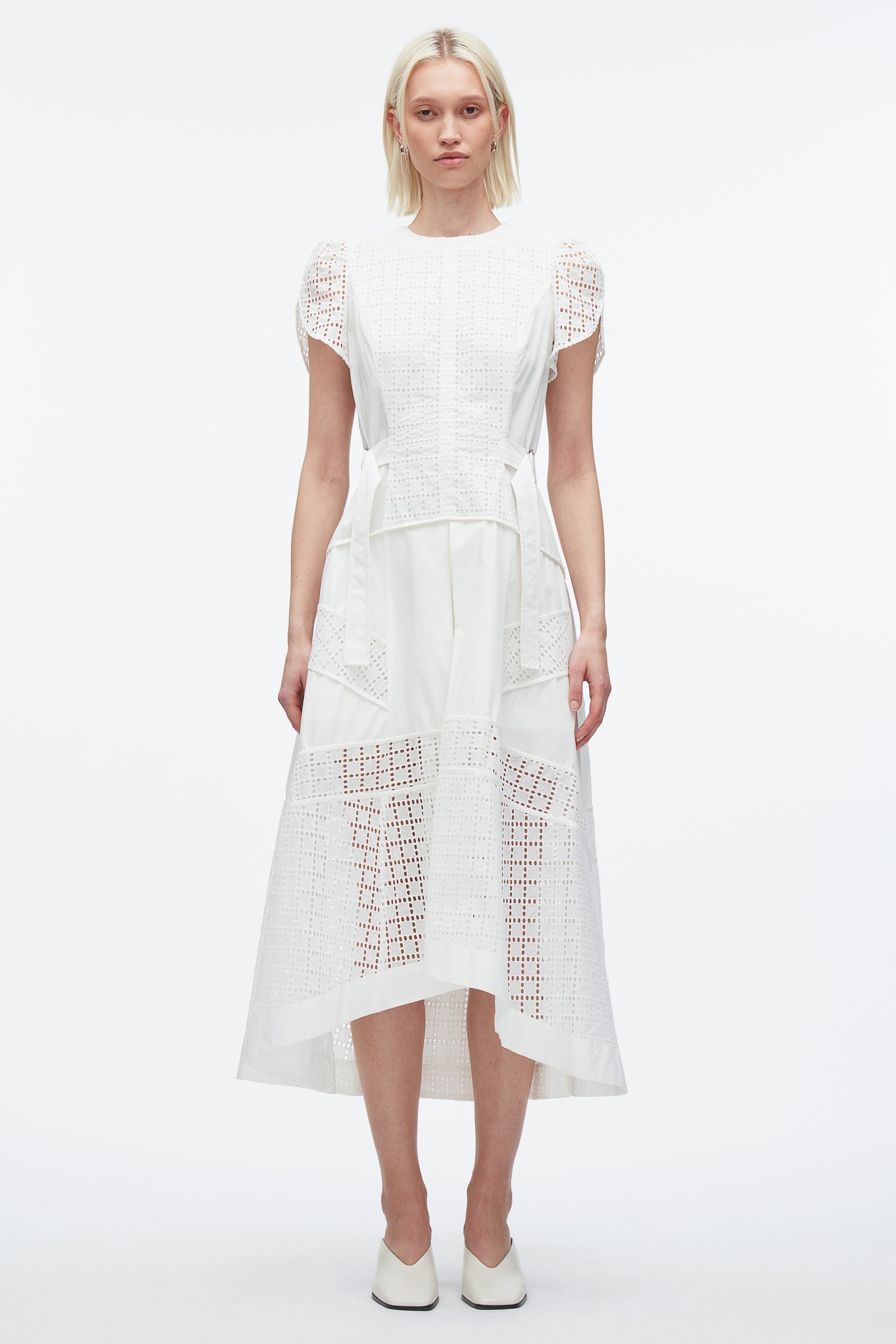 Broderie Anglaise Tulip Dress - 2