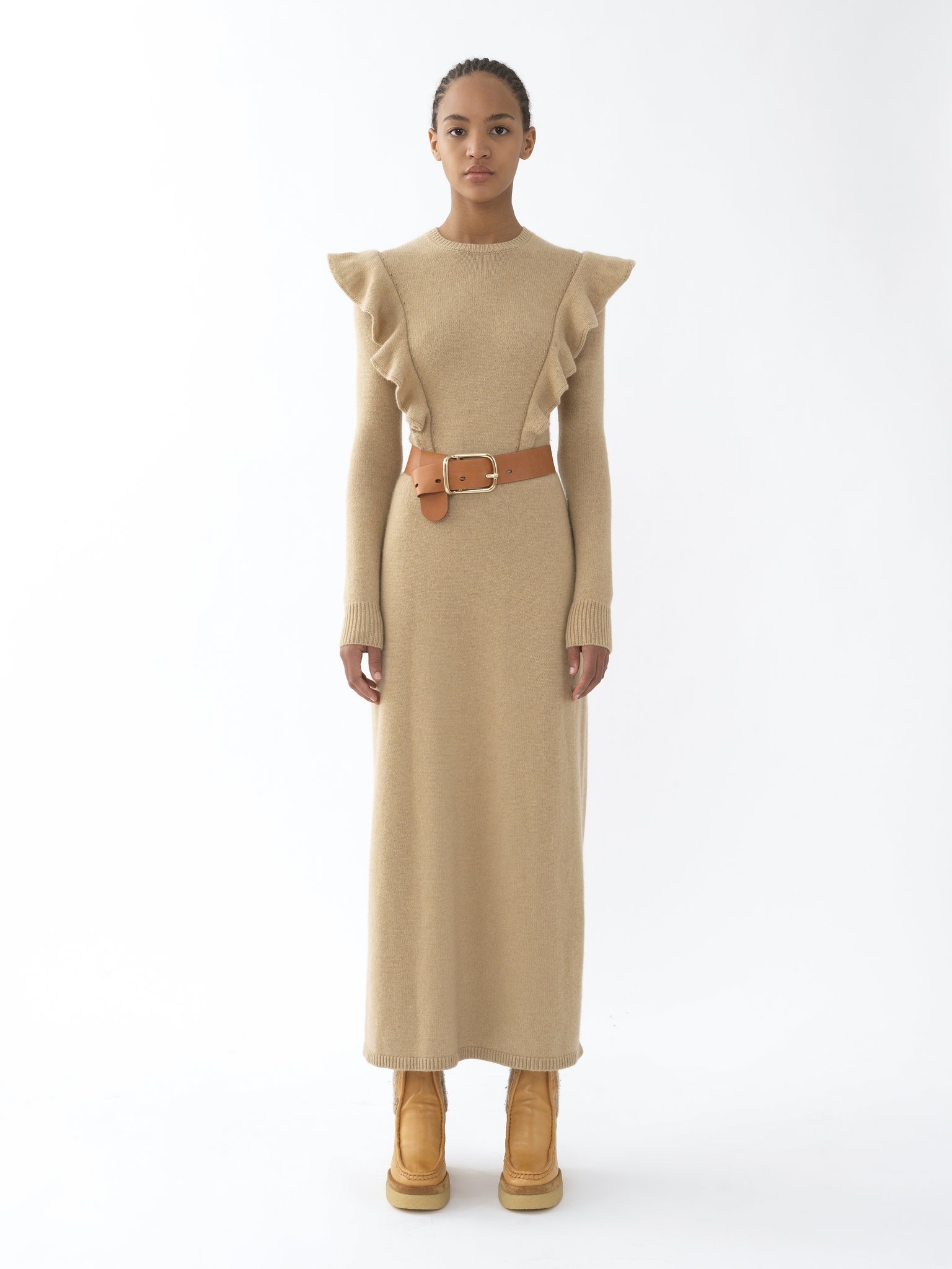 LONG KNIT DRESS - 2