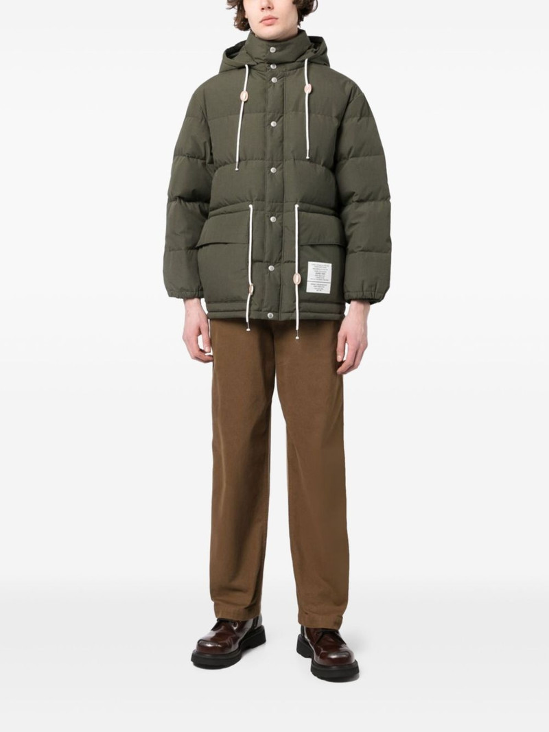 NEIGHBORHOOD hooded puffer jacket outlook