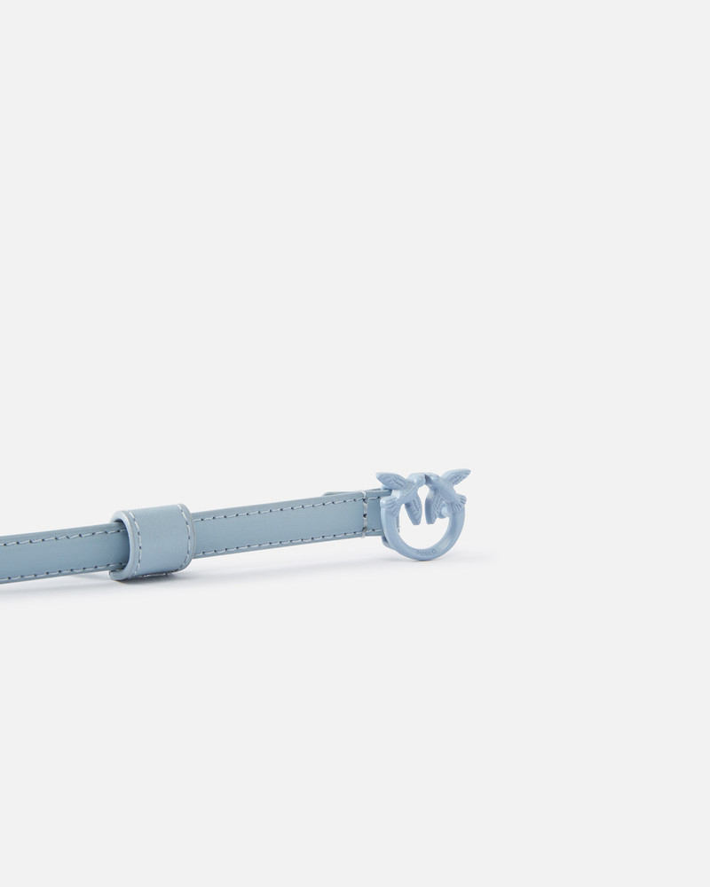 SUPER-THIN COLOUR-BLOCK LOVE BIRDS BELT 1CM 5