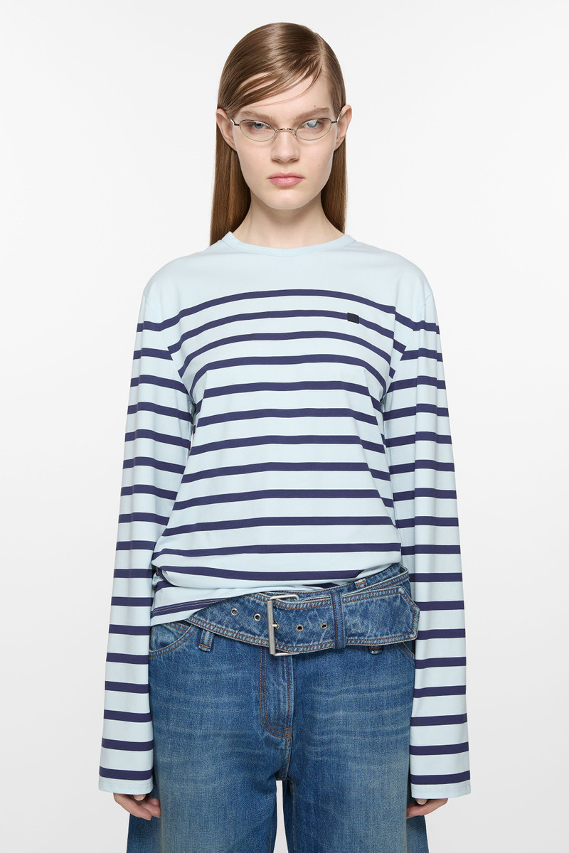 Acne Studios Long sleeve t-shirt - Pale blue outlook