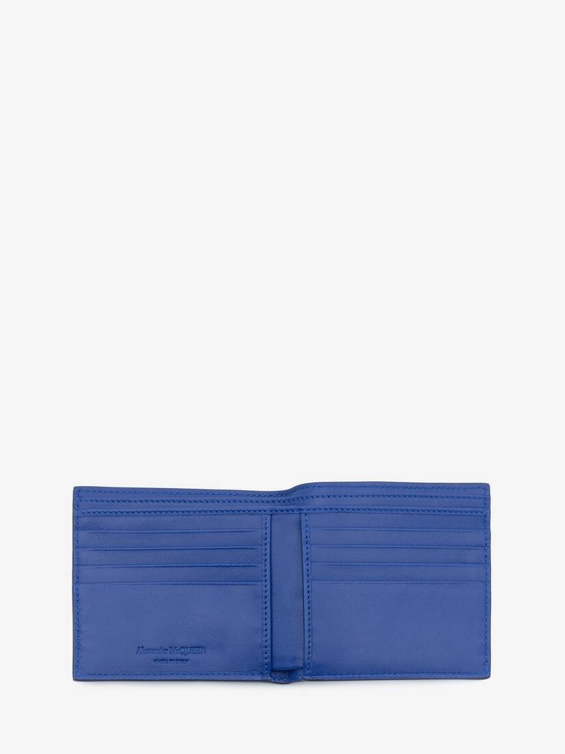 Mcqueen Graffiti Billfold Wallet in Ultramarine - 5
