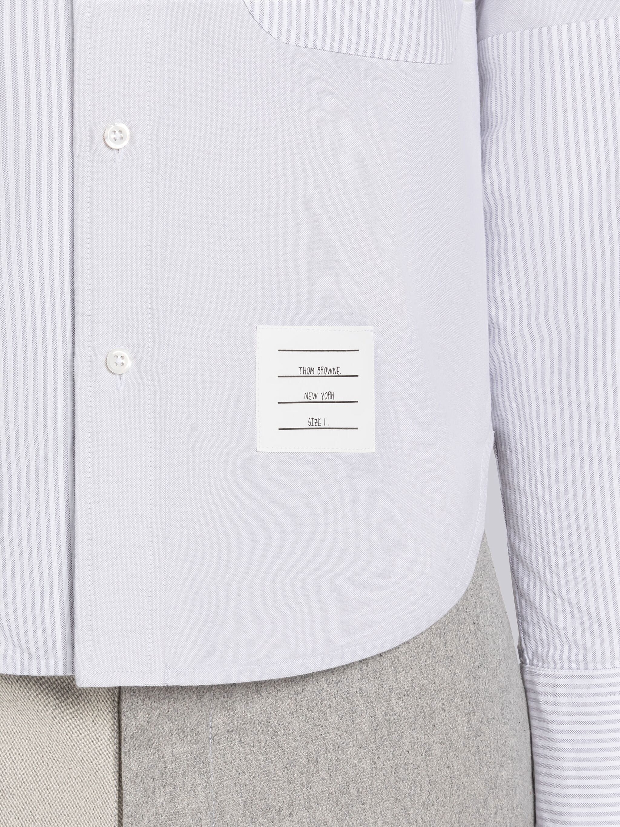 Oxford Round Collar 4-Bar Shirt - 6