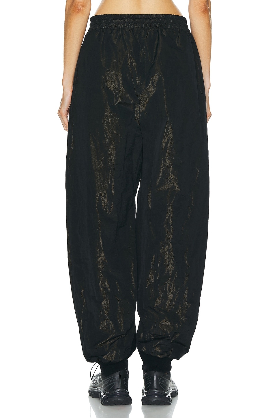 Wrinkled Polyester Pintuck Sweatpant - 4