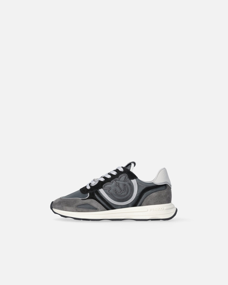 PINKO SUEDE SNEAKERS WITH LOGO outlook