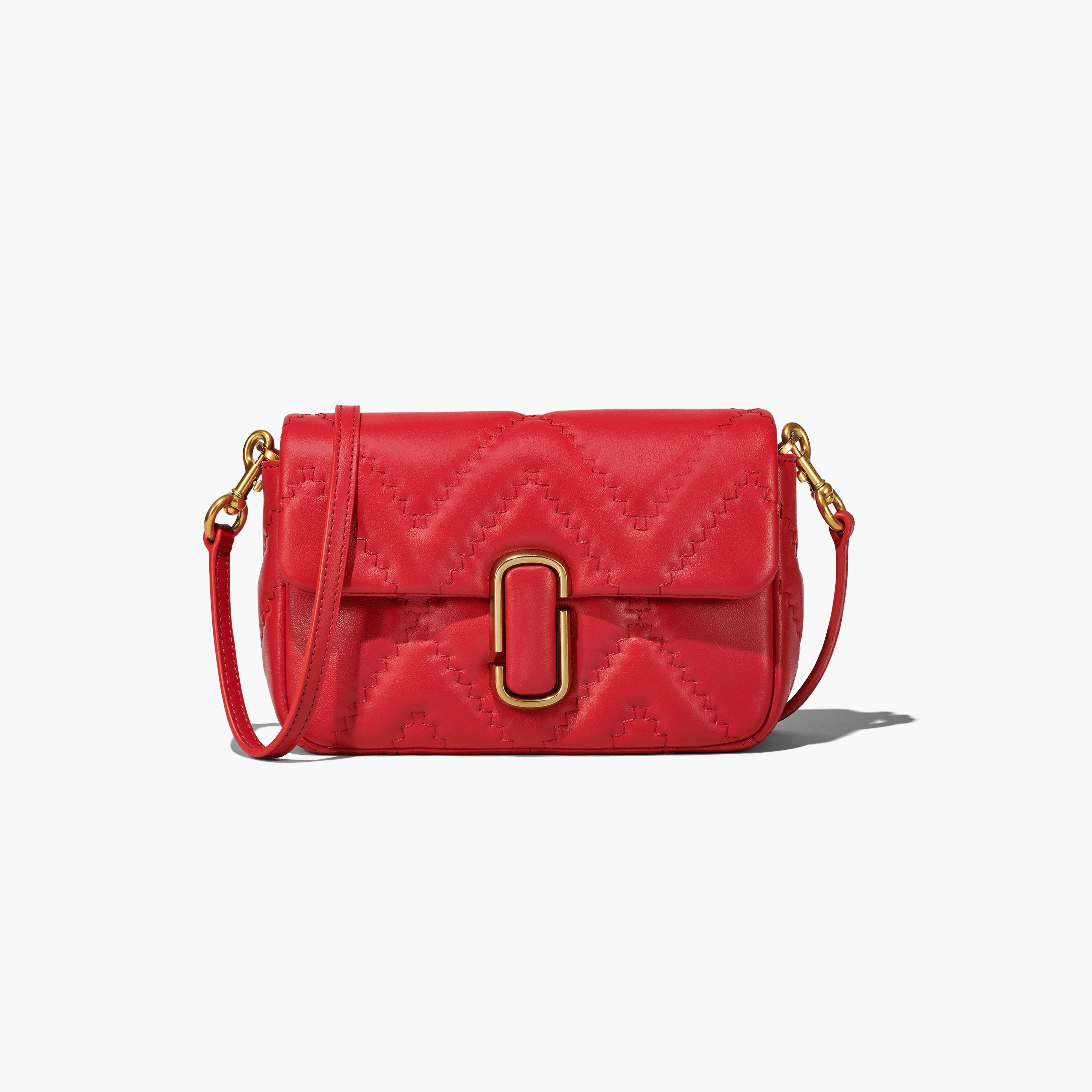 THE QUILTED LEATHER J MARC SHOULDER BAG - 5