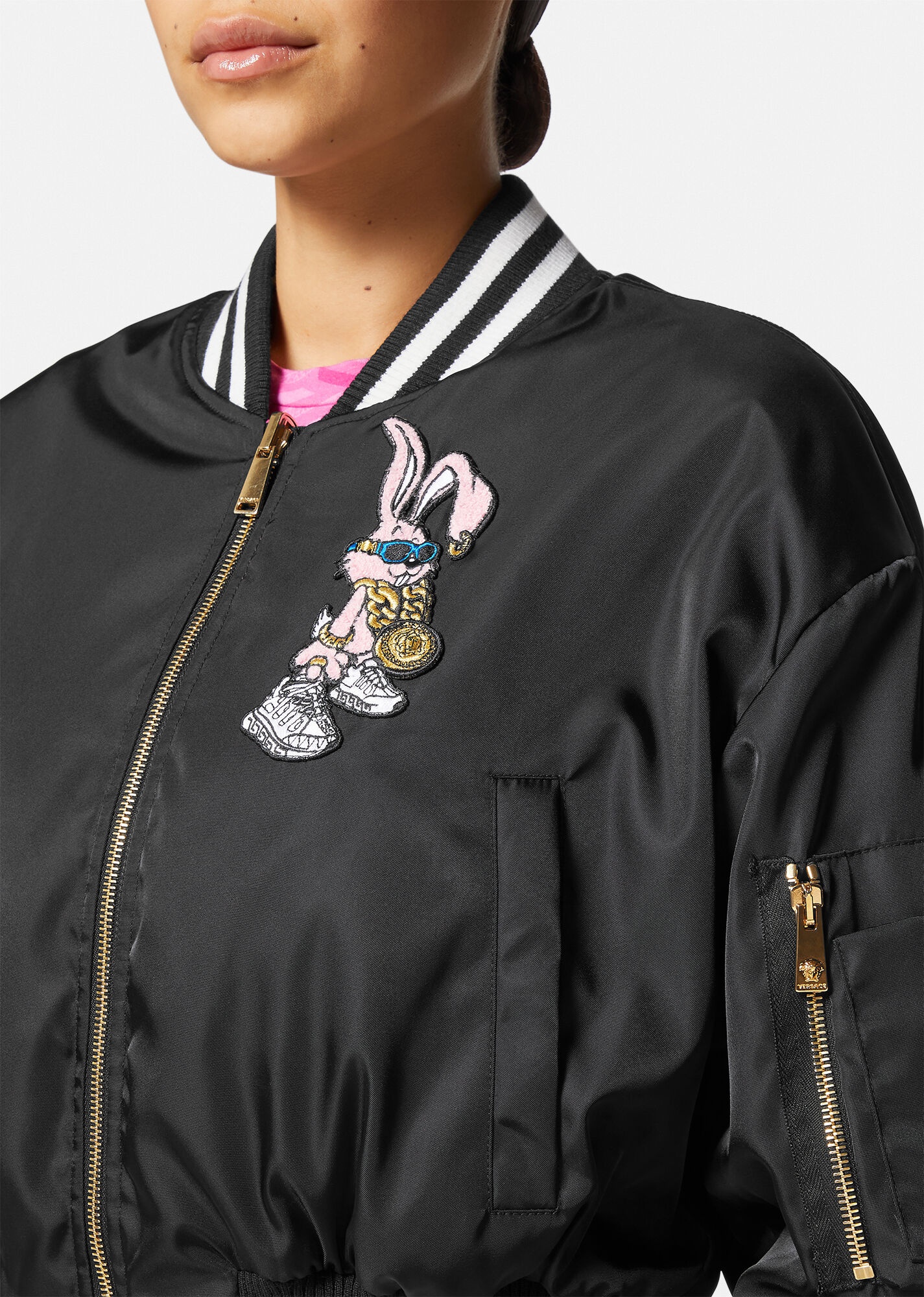 Lunar New Year Rabbit Bomber Jacket - 7