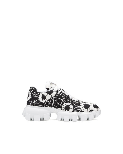 Prada Printed nylon sneakers outlook