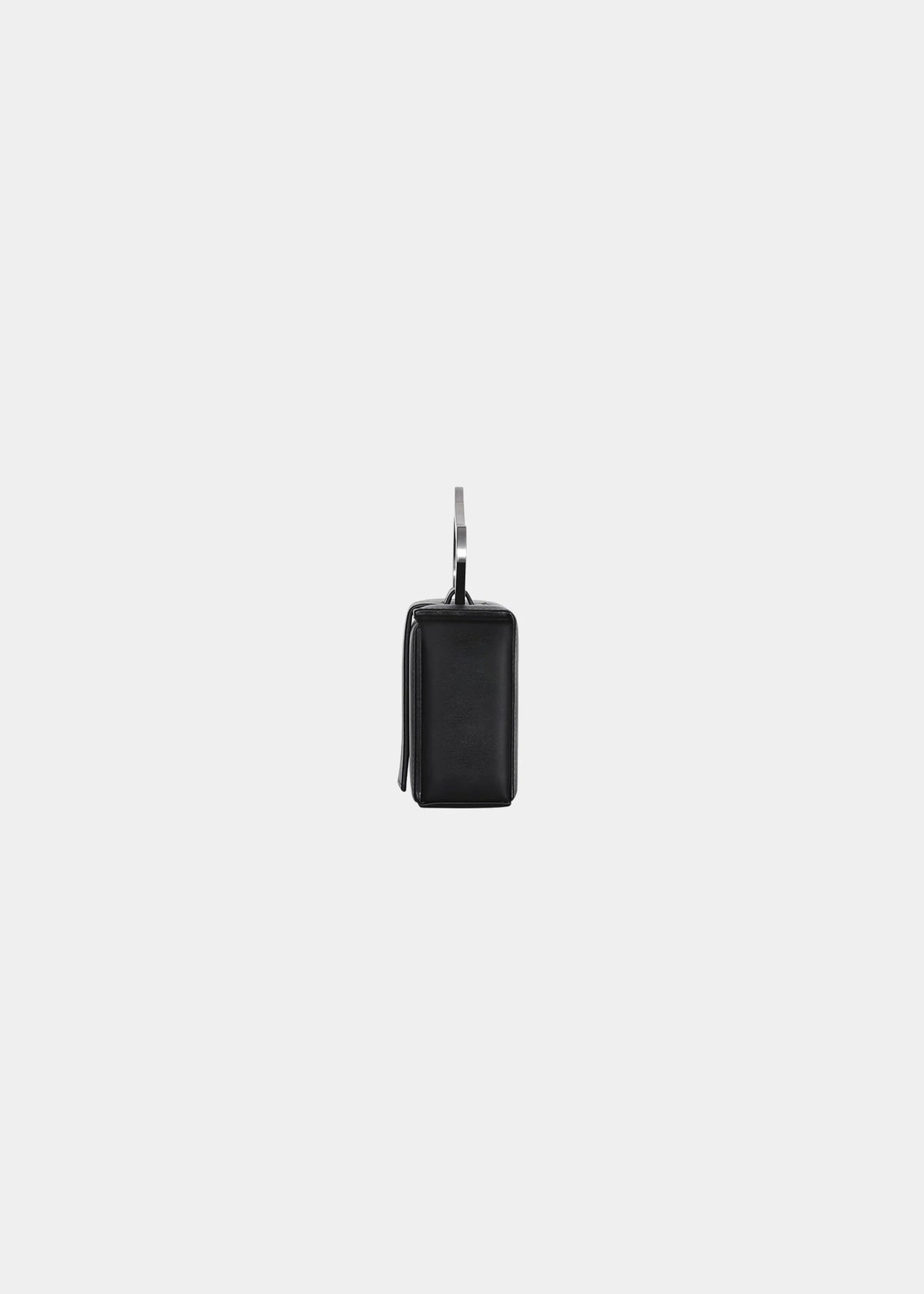 BLACK CHARRED CARABINER CLUTCH BAG - 6