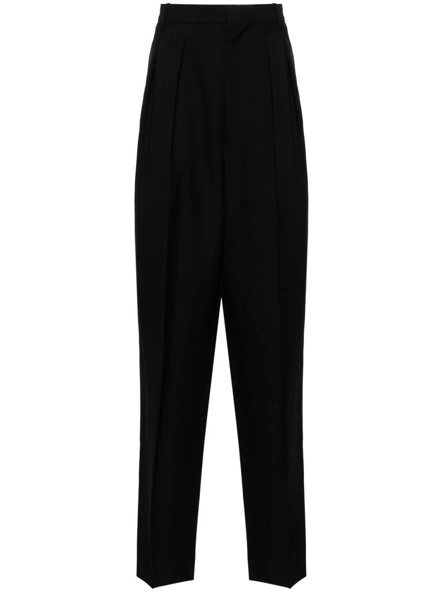 Random Identities Pleated Tapered Trouser Clothing - 1